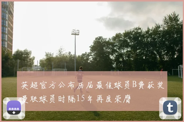 英超官方公布历届最佳球员B费获奖曼联球员时隔15年再度荣膺